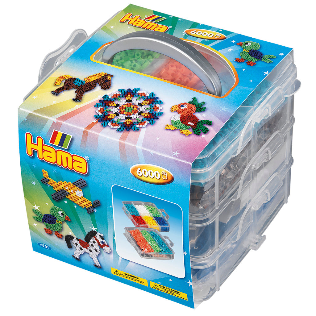 Hama Strijkkralen Storage Box Small 6000 Stuks Strijkkralen Joy&Bloom