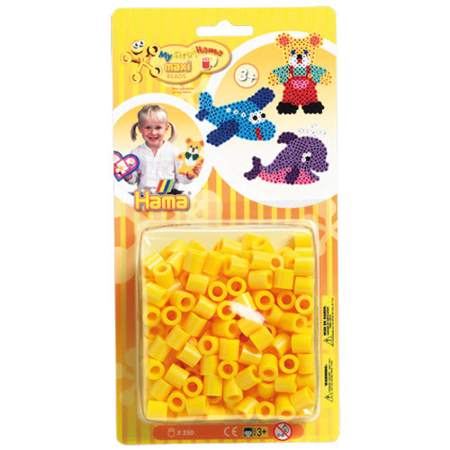 Hama Strijkkralen Hama Maxi Strijkkralen Geel 250 Stuks Default Title Strijkkralen Joy&Bloom