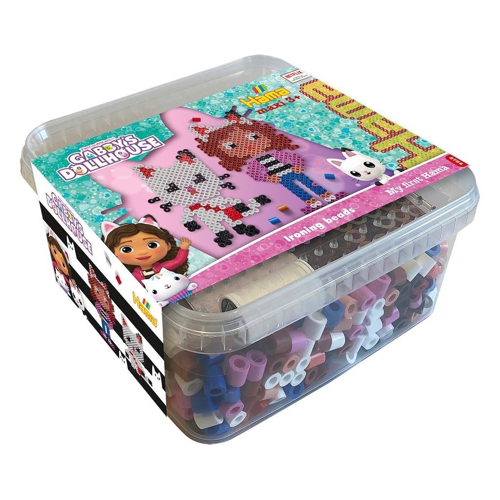 Hama Strijkkralen Maxi Beads Gabby'S Dollhouse 900 Stuks