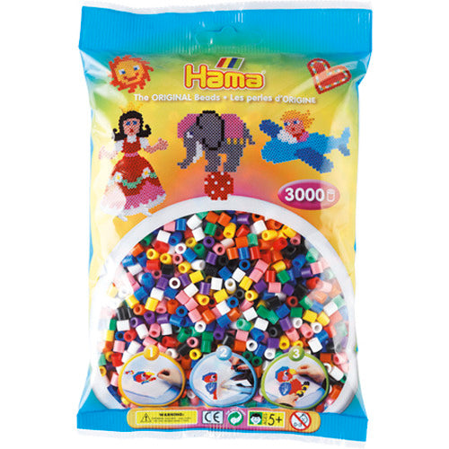 Hama Strijkkralen 3000 Stuks Primair Default Title Strijkkralen Joy&Bloom