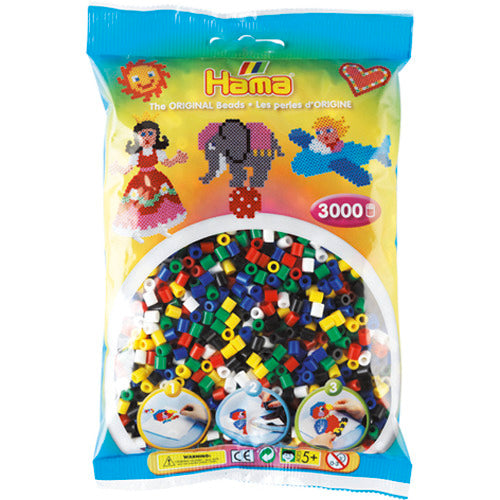 Hama Strijkkralen 3000 Stuks Primair Default Title Strijkkralen Joy&Bloom