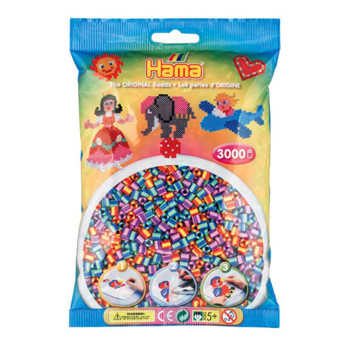 Hama Strijkkralen 3000 2 Kleurig Gemixed Default Title Strijkkralen Joy&Bloom