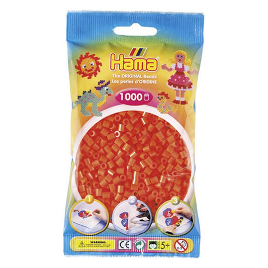 Hama Strijkkralen Oranje 1000 Stuks Default Title Strijkkralen Joy&Bloom