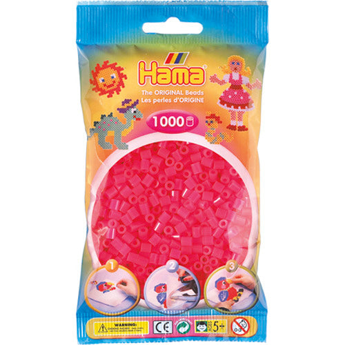 Hama Strijkkralen Hama 1000 Stuks Fuchsia Default Title Strijkkralen Joy&Bloom