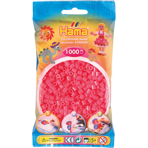 Hama Strijkkralen 1000 Stuks Cerise Default Title Strijkkralen Joy&Bloom