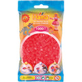 Hama Strijkkralen 1000 Stuks Rood Neon Default Title Strijkkralen Joy&Bloom