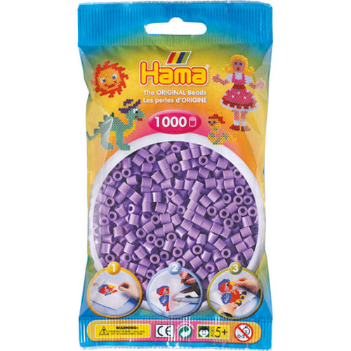 Hama Strijkkralen Hama 1000 Stuks Paars Pastel Default Title Strijkkralen Joy&Bloom