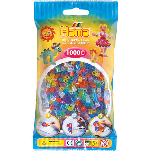 Hama Strijkkralen Hama 2670054 Strijkkralen 1000 Stuks Glitter Default Title Strijkkralen Joy&Bloom