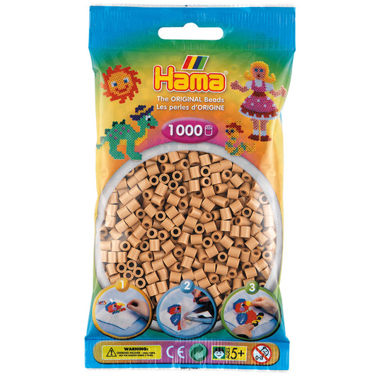 Hama Strijkkralen Licht Bruin 1000 Stuks Default Title Strijkkralen Joy&Bloom