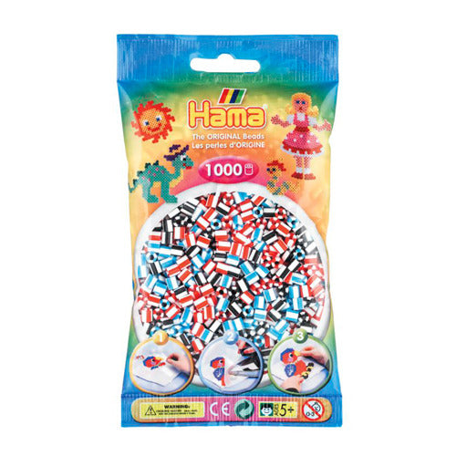 Hama Strijkkralen 1000 Stuks 2 Kleurig Gemixed Default Title Strijkkralen Joy&Bloom