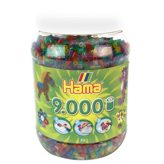 Hama Strijkkralen Glitter In Pot 9000 Stuks Default Title Strijkkralen Joy&Bloom