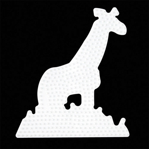 Hama Strijkkralen Grondplaat Giraffe Wit Default Title Strijkkralen Joy&Bloom