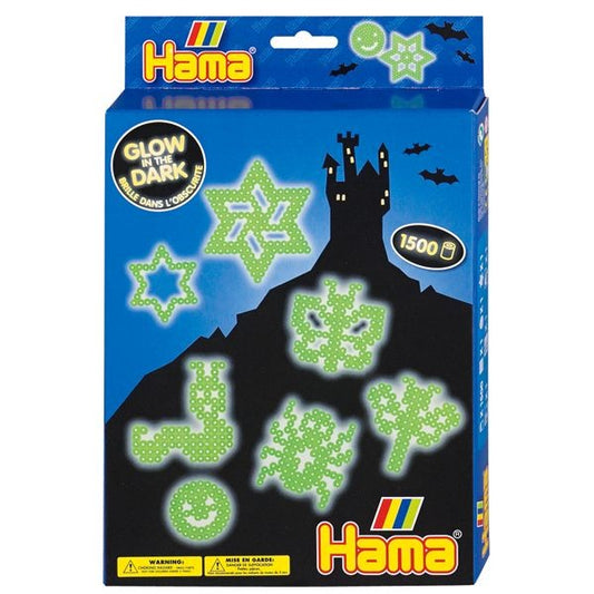 Hama Strijkkralen Hama 3414 Glow In Dark Strijkkralenset 1500 Stuks Default Title Strijkkralen Joy&Bloom