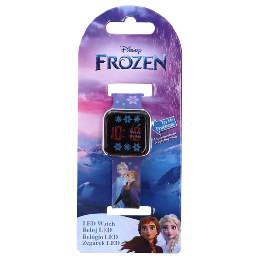 Disney Frozen Led Horloge Paars Default Title Horloges Joy&Bloom