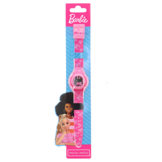 Barbie Lcd Horloge Roze Default Title Barbie Joy&Bloom