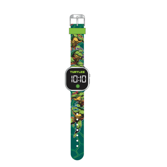 Accutime Led Horloge Ninja Turtle Groen Default Title Horloges Joy&Bloom