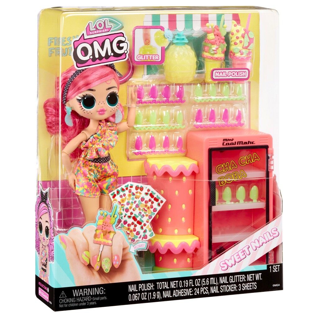 L.o.l. Surprise O.m.g. Sweet Nails Pinky Pops Fruit Shop L.O.L. Surprise Joy&Bloom