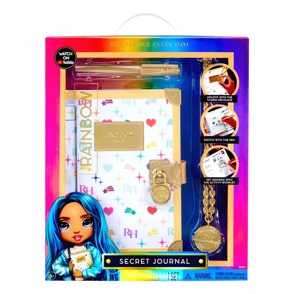 Rainbow High Secret Journal Vriendenboeken/Dagboeken Joy&Bloom