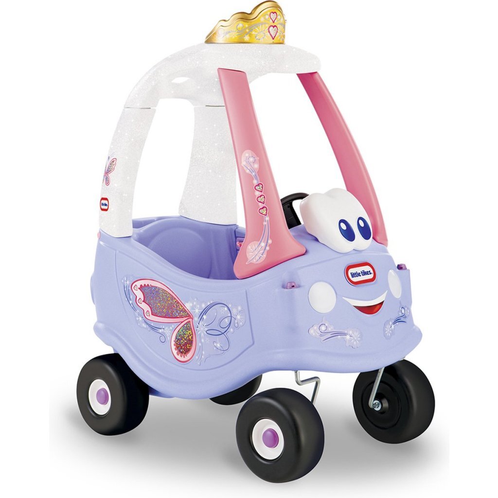 Little Tikes Cozy Coupe Fairy Loopauto 75X42X86 Cm Roze/Paars Loopauto's Joy&Bloom