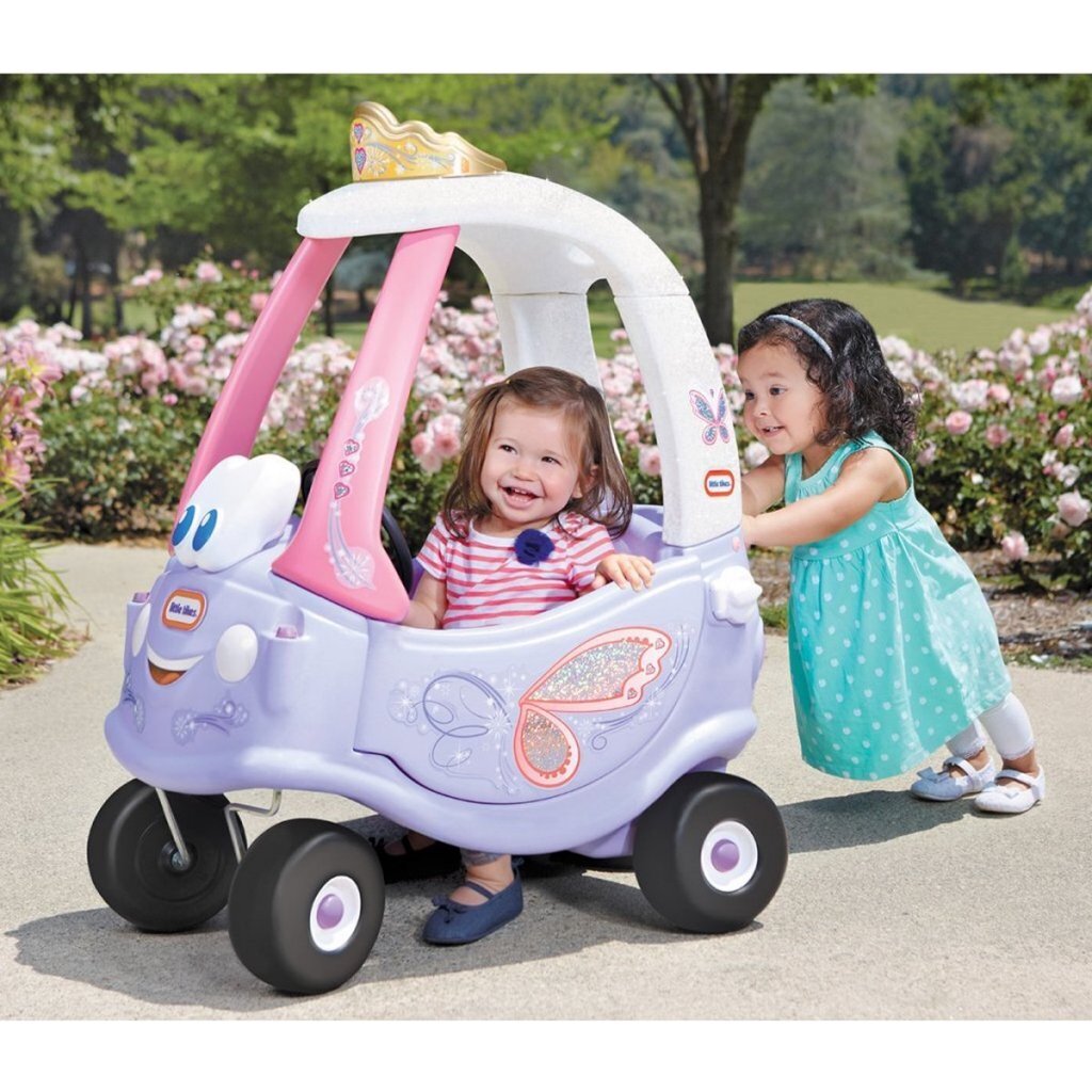 Little Tikes Cozy Coupe Fairy Loopauto 75X42X86 Cm Roze/Paars Loopauto's Joy&Bloom