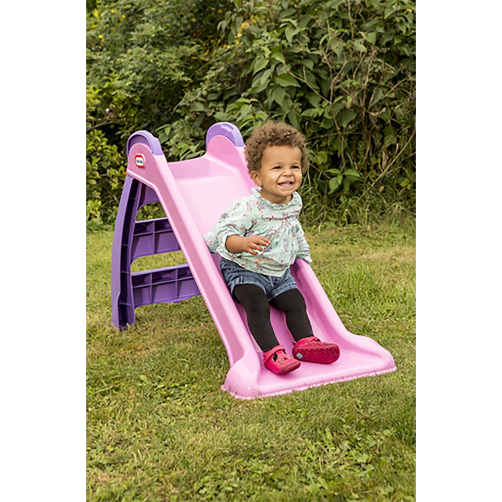 Little Tikes Mijn Eerste Glijbaan 49.5X120X72 Cm Roze/Paars Glijbanen Joy&Bloom