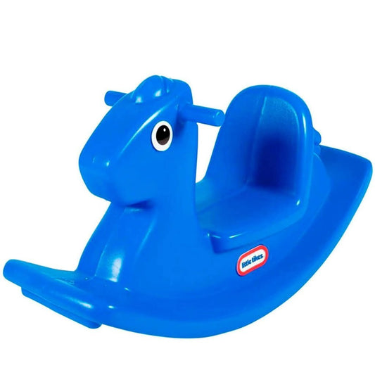 Little Tikes Rocking Horse 42.6X29X85.5 Cm Blauw Default Title Hobbel Speelgoed Joy&Bloom