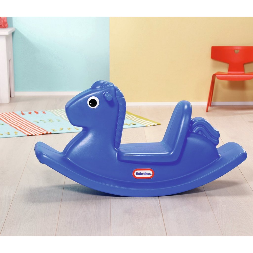 Little Tikes Rocking Horse 42.6X29X85.5 Cm Blauw Hobbel Speelgoed Joy&Bloom