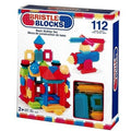 Bristle Blocks Starterset/Uitbreidingsset Met 112 Stuks Default Title Bouwen/Bouwpakket Joy&Bloom