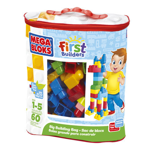 Mega Bloks Blokken First Builders Classic 60 Stuks Default Title Mega Bloks Joy&Bloom