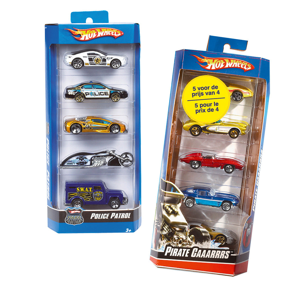 Basic Hot Wheels Car 5-Pack Default Title Hot Wheels Joy&Bloom