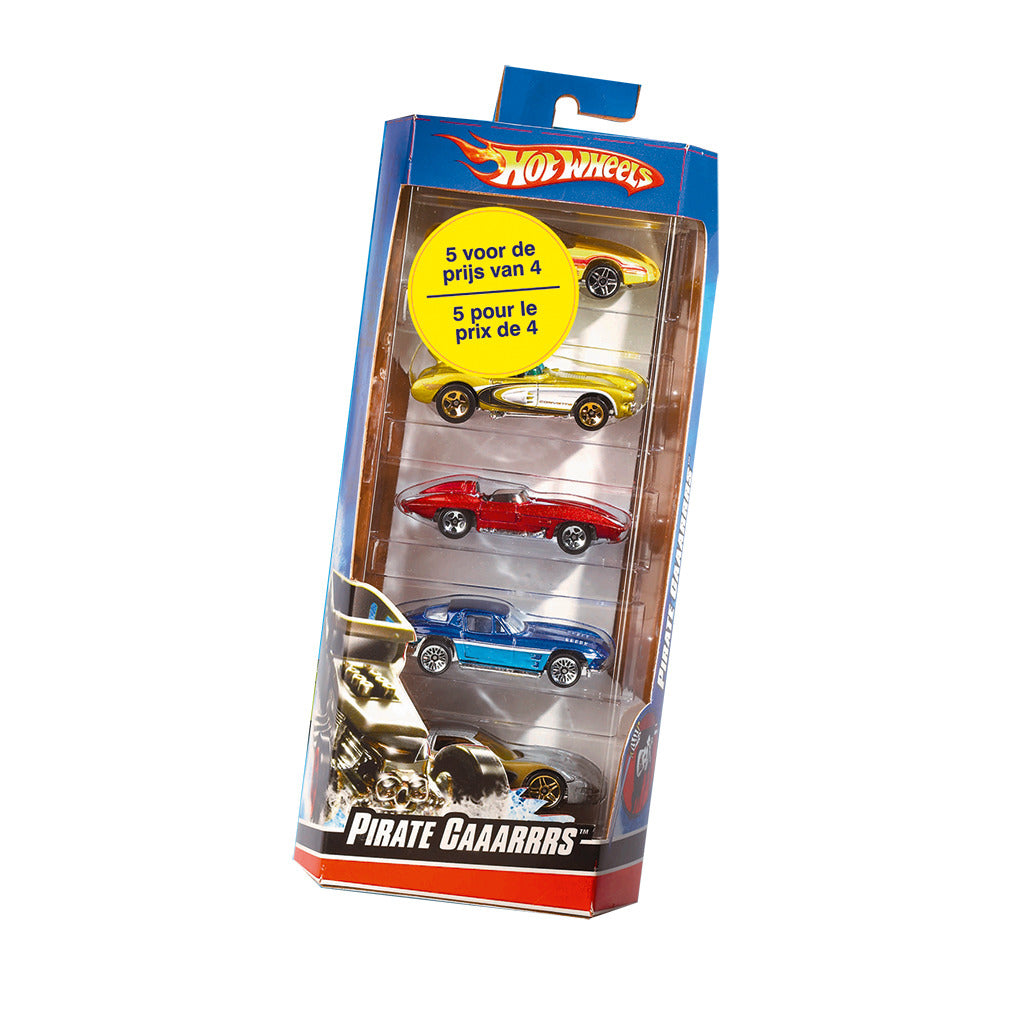 Basic Hot Wheels Car 5-Pack Hot Wheels Joy&Bloom