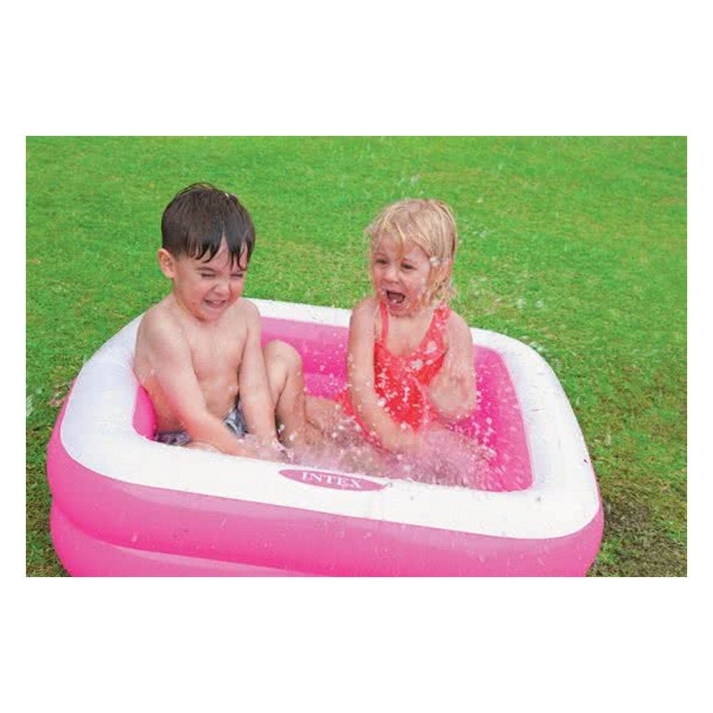 Intex 57100Np  Babybadje 85X85X23 Cm Assorti + Reparatiesetje