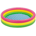 Intex Sunset Glow Kinderzwembad + Opblaasbare Bodem 147X33Cm Default Title Kinderzwembaden Joy&Bloom