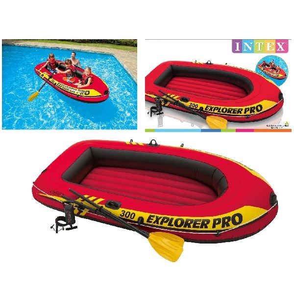 Intex 58358Np Explorer Pro Boot 300 Set Met Peddels Default Title Rubberboten/Opblaasboten Joy&Bloom