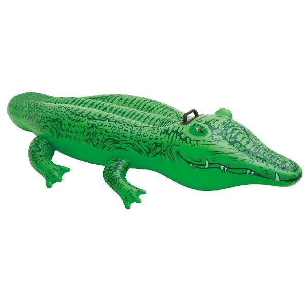 Intex Water Ride-On Krokodil 168X86Cm Default Title Relaxen en Spelen Joy&Bloom