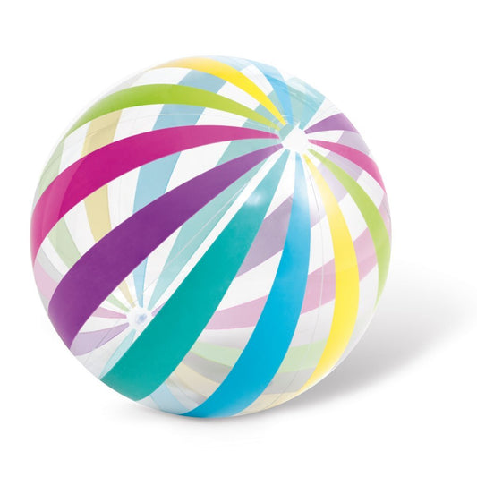 Intex Jumbo Strandbal 107Cm Default Title Zomerpret/Waterpret Joy&Bloom