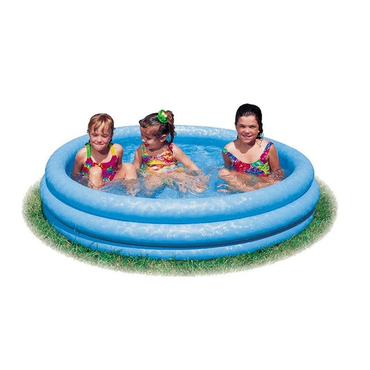 Intex 59416Np Crystal Zwembad 114X25 Cm Blauw Default Title Kinderzwembaden Joy&Bloom