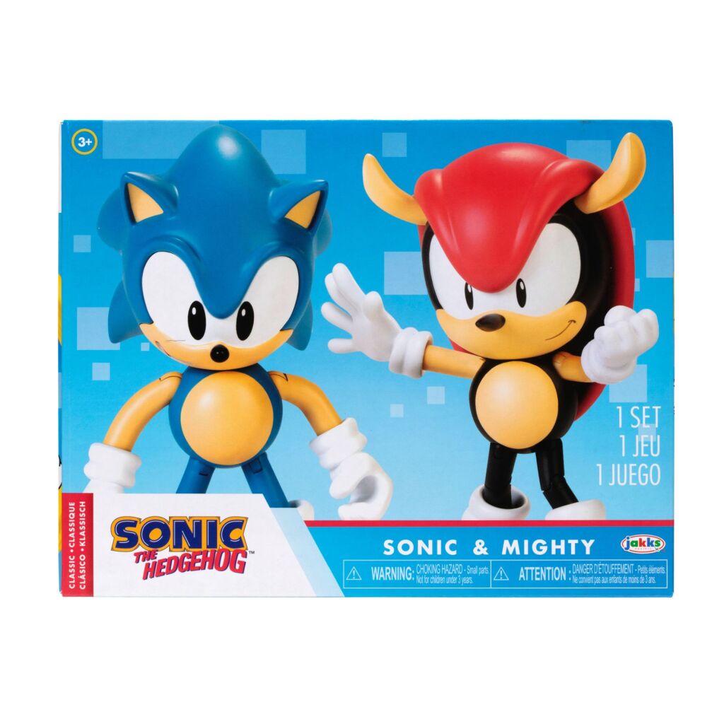 Overige Merken Sonic Figuren Sonic En Classic Mighty 10 Cm Default Title Actiefiguren/Speelfiguren Joy&Bloom