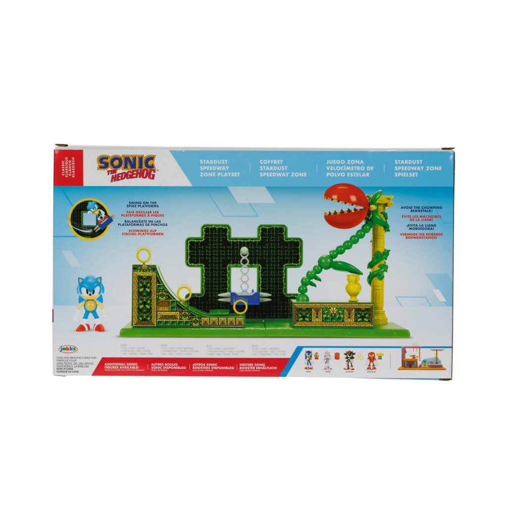 Overige Merken Sonic Speedway Zone Speelset Actiefiguren/Speelfiguren Joy&Bloom