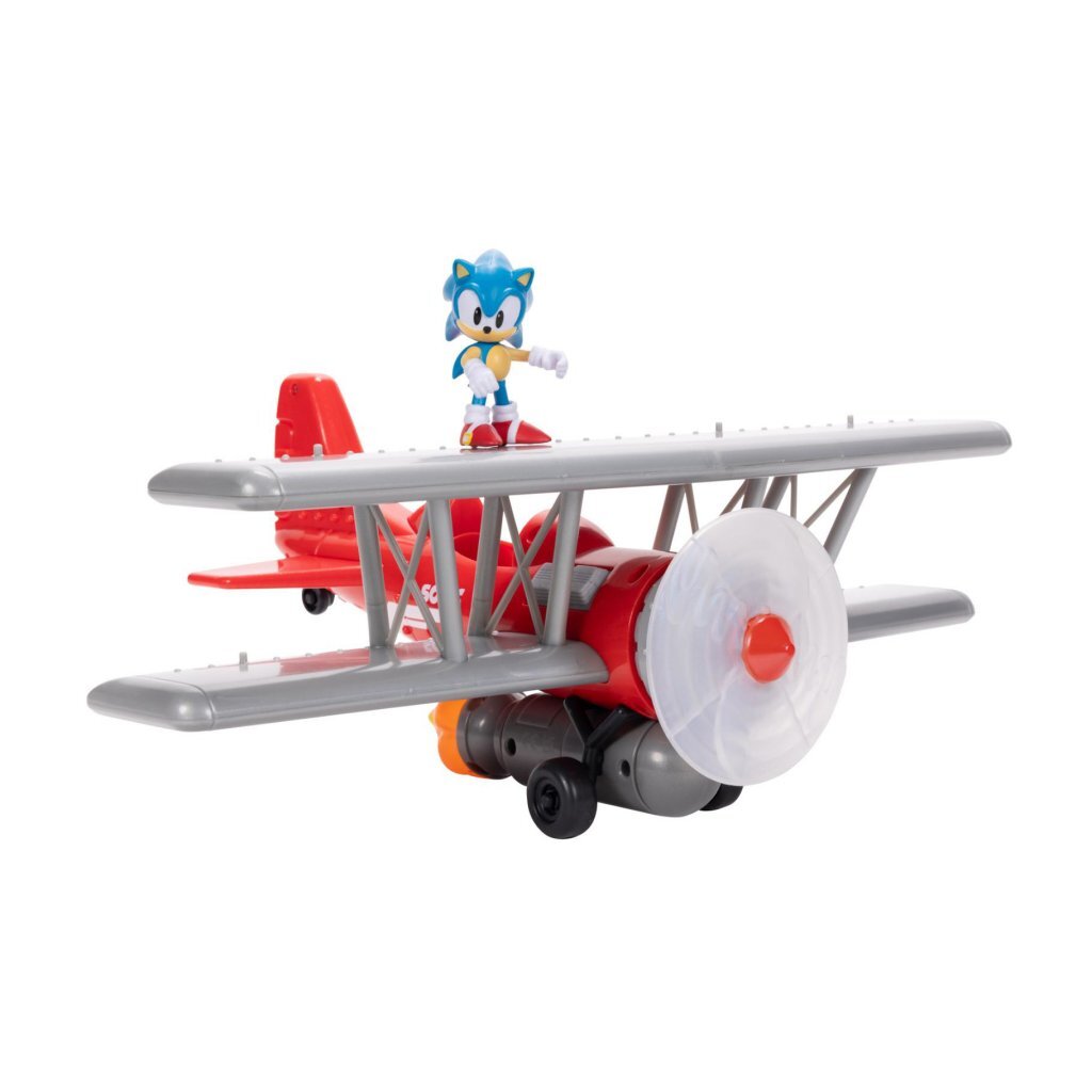 Overige Merken Sonic Tornado Biplane + Licht En Geluid Actiefiguren/Speelfiguren Joy&Bloom