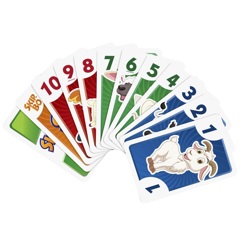 Mattel Skip-Bo Junior Kaartspel Kaartspellen Joy&Bloom