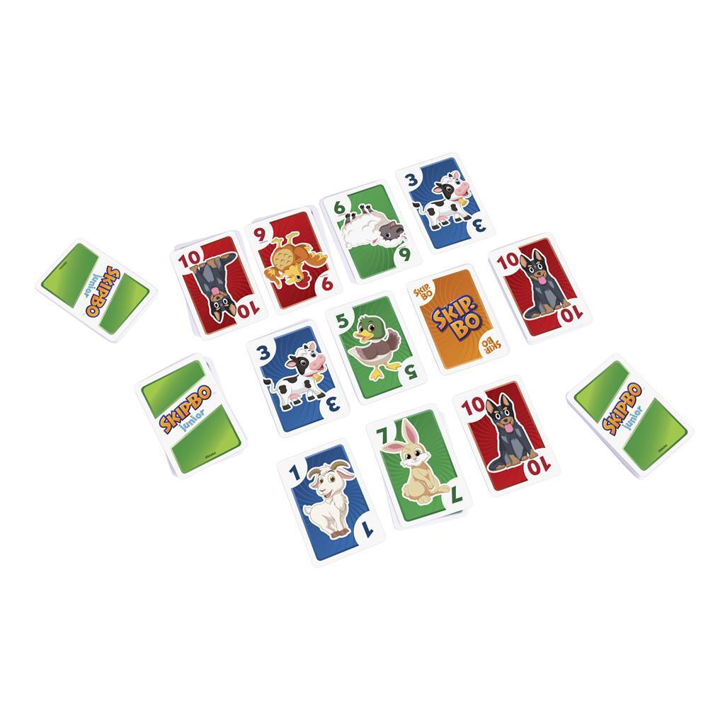 Mattel Skip-Bo Junior Kaartspel Kaartspellen Joy&Bloom