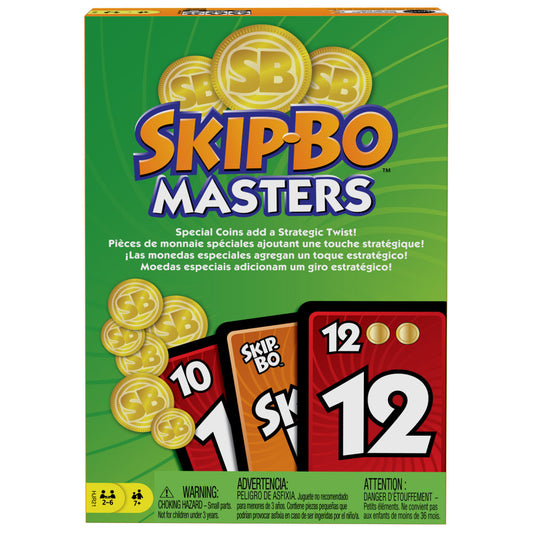 Mattel Skip-Bo Masters Default Title Kaartspellen Joy&Bloom
