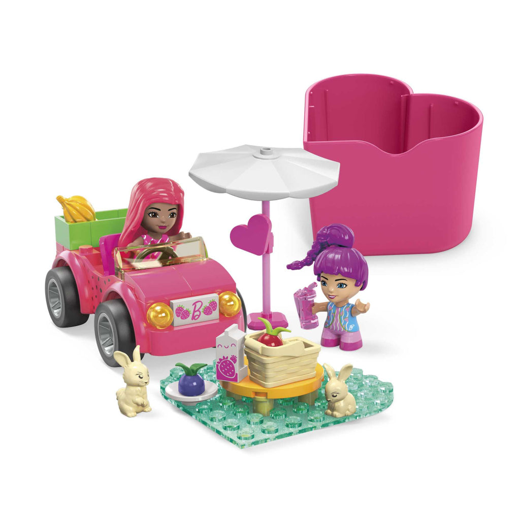 Mega Bloks Mega Barbie Color Reveal Cabrio Bouwspeelgoed Mega Bloks Joy&Bloom
