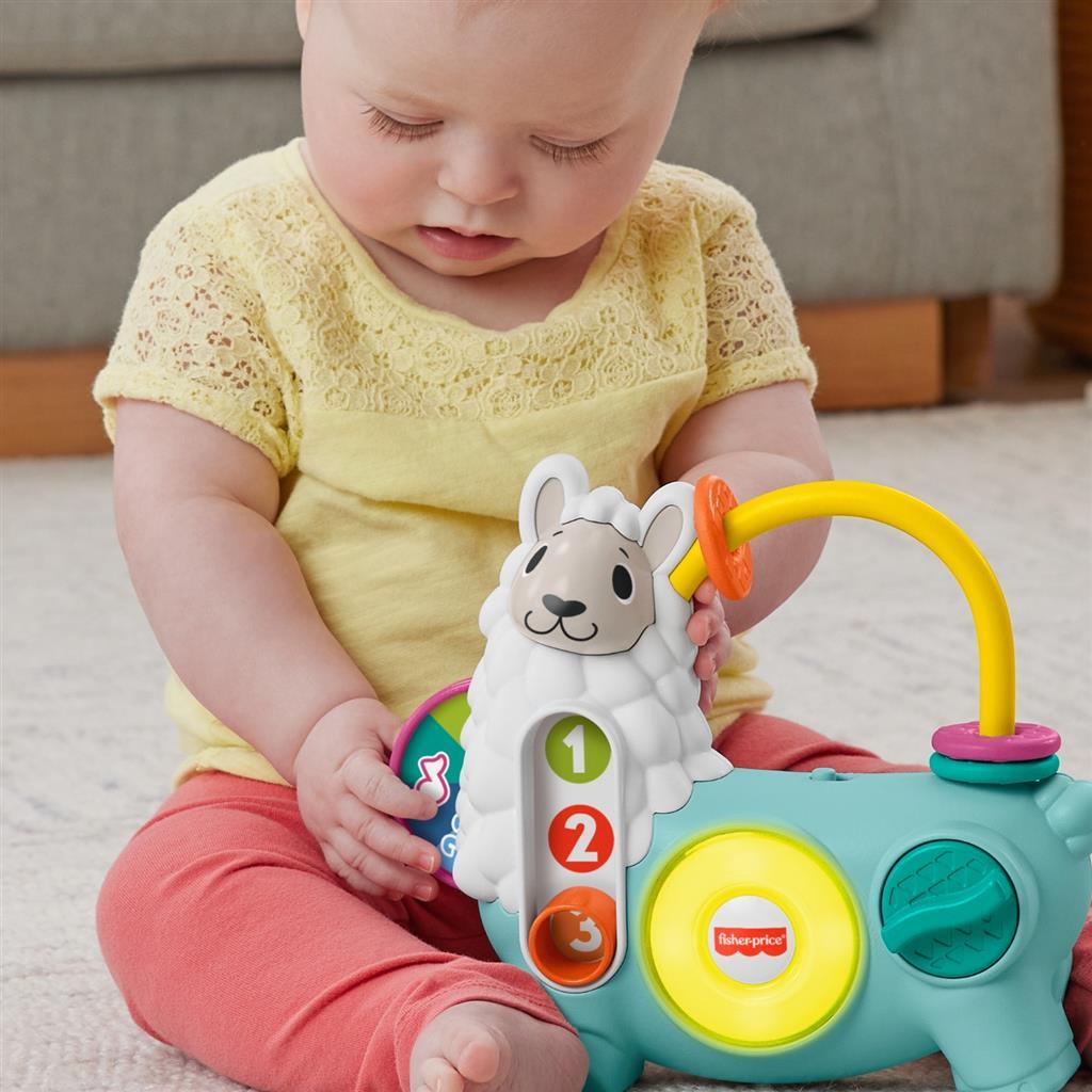 Fisher Price Linkimals 123 Activiteit Lama + Licht En Geluid Interactief Speelgoed Joy&Bloom