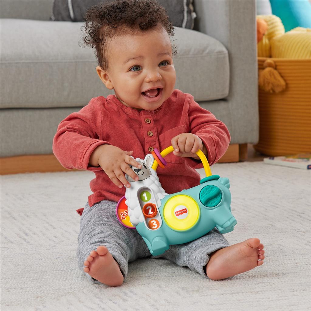 Fisher Price Linkimals 123 Activiteit Lama + Licht En Geluid Interactief Speelgoed Joy&Bloom