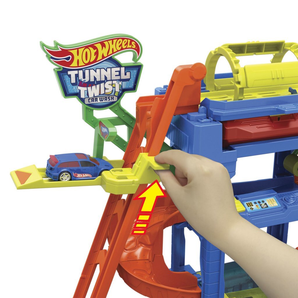 Mattel Hot Wheels City Tunnel Twist Car Wash Hot Wheels Joy&Bloom