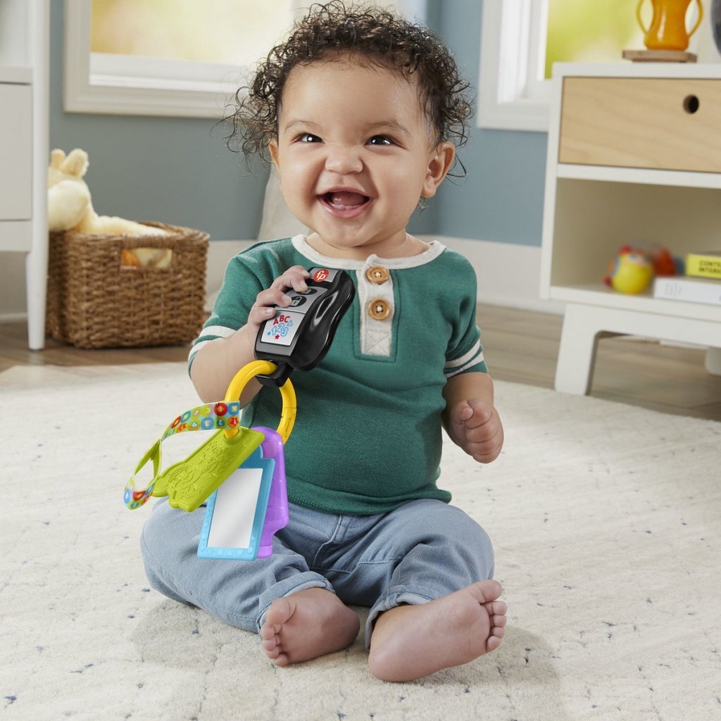 Fisher Price Luisteren En Leren Activiteitensleutels + Geluid Interactief Speelgoed Joy&Bloom