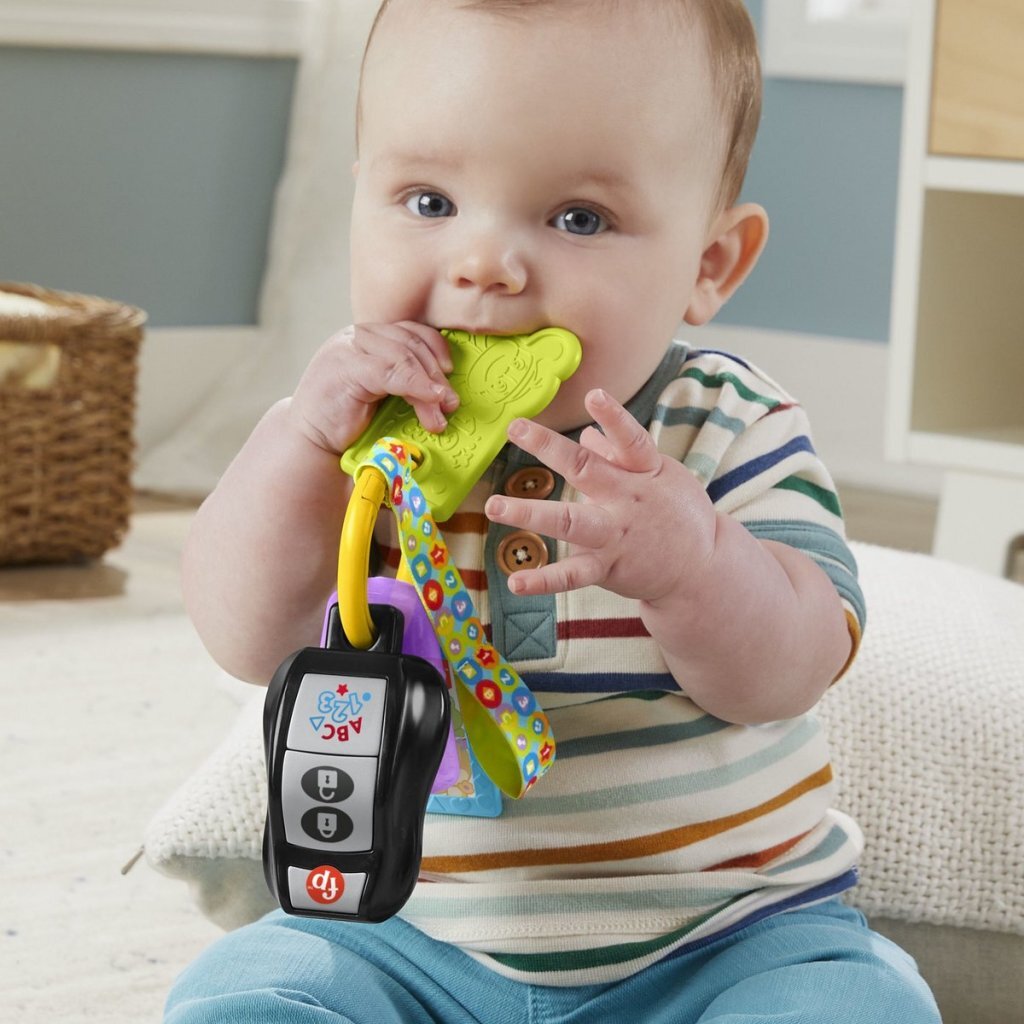 Fisher Price Luisteren En Leren Activiteitensleutels + Geluid Interactief Speelgoed Joy&Bloom