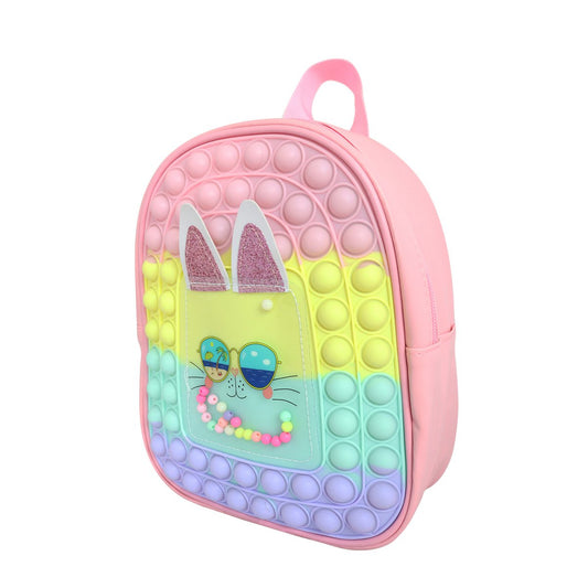 Ogi Mogi Toys Bunny kleurrijke rugzak Joy&Bloom